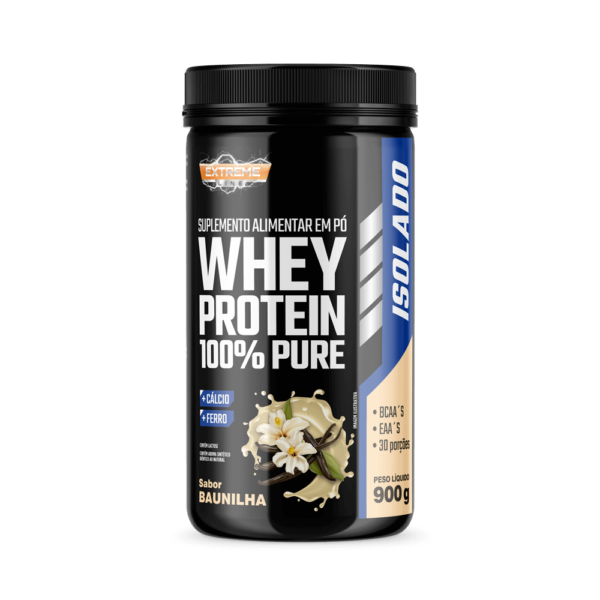 Whey Isolado Sabor Baunilha - 900g